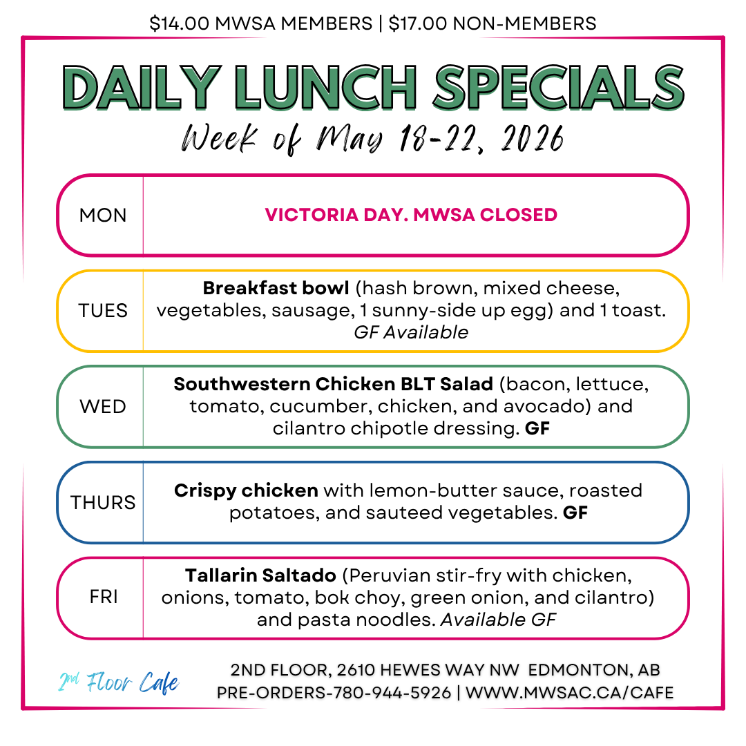 mwsa 2nd floor cafe lunch specials may 2026