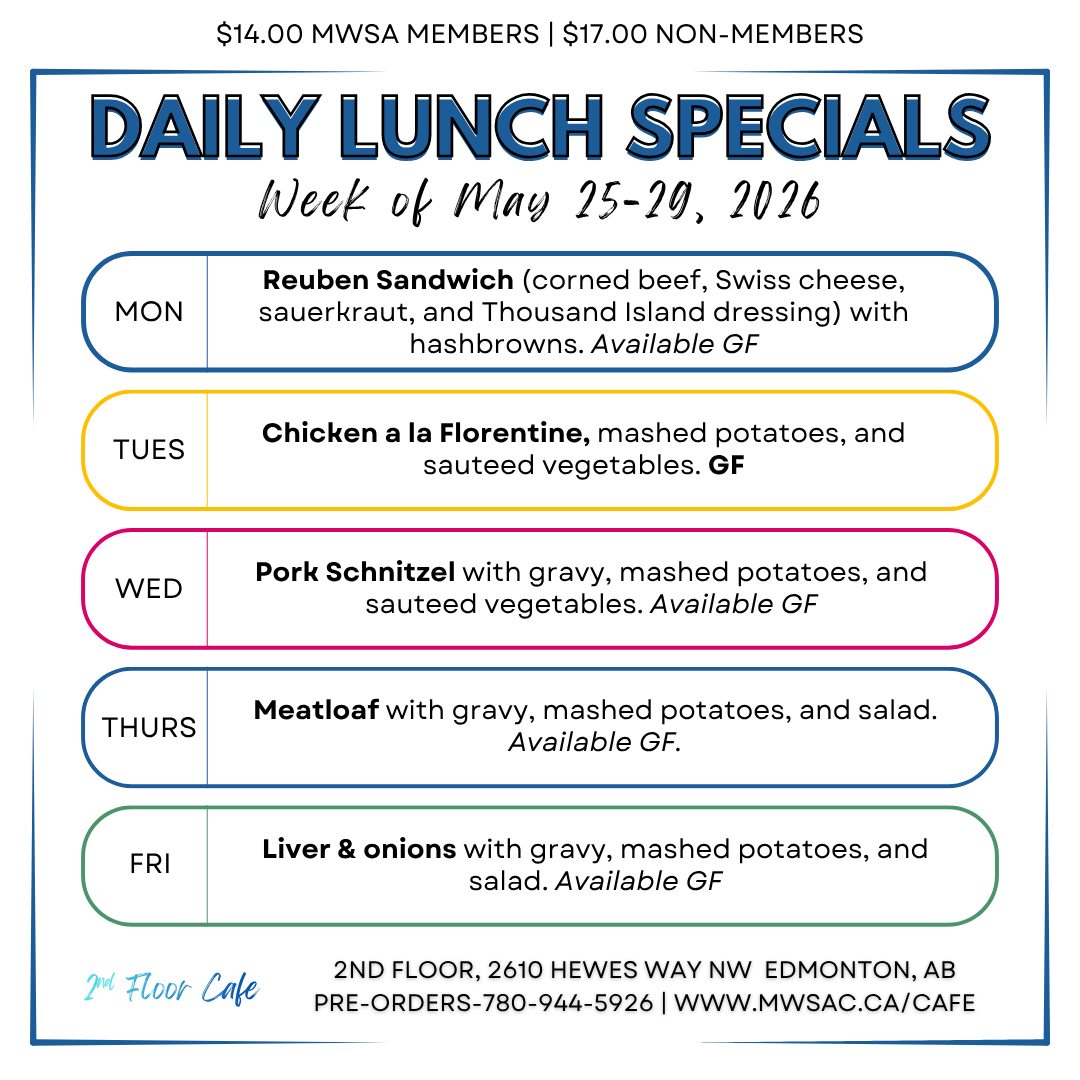 mwsa 2nd floor cafe lunch specials may 2026
